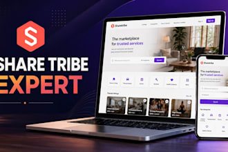 design sharetribe website, share tribe marketplace, multi vendor sharetribe flex