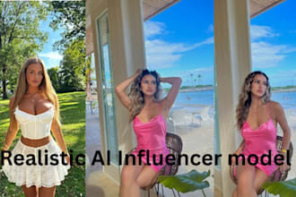 create ai influencer model for your brand, instagram fanvue ai  influencer