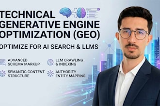do technical SEO and GEO for your website
