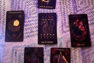 read both tarot and astrological charts for love, life path and spiritual growth