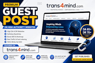 publish your article on high authority websites