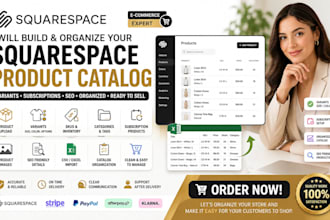 build organize your squarespace product catalog with variants subscriptions sco