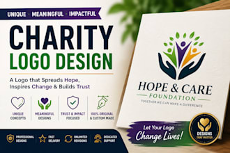 design a high converting charity flyer or donation flyer