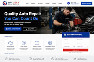 build wix auto repair website wix mechanic website wix car repair website