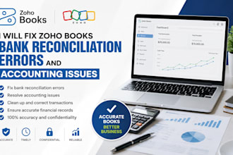 fix zoho books bank reconciliation errors and accounting issues