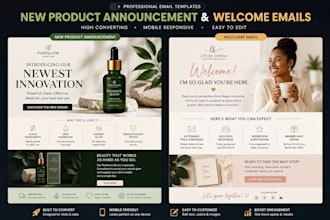 design newsletter template, email flyer, html email template, newsletter design