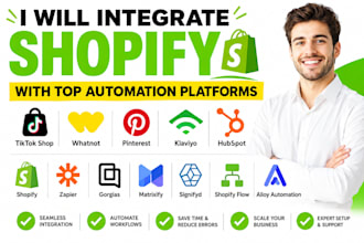 automate shopify zapier gorgias matrixify signifyd shopify flow alloy automation