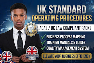 write standard operating procedures and work instructions