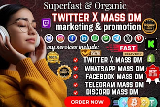 do twitter x mass dm outreach and targeted messaging