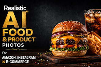 create realistic ai food and product photos for ads ai,food