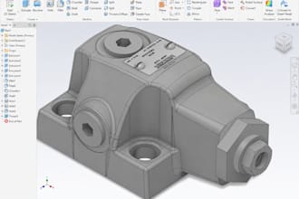 develop core and cavity mold toolings and 3d mechanical cad in autodesk inventor