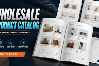 create wholesale product catalog for manufacturers and suppliers