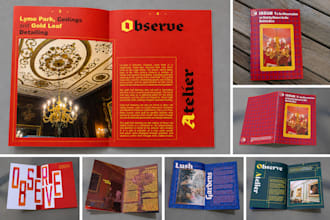 design a professional leaflet, flyer or brochure for your brand