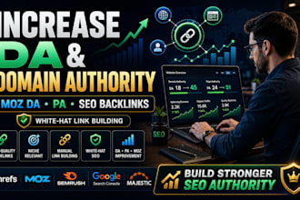 increase da, increase moz da, increase domain authority, increase da pa