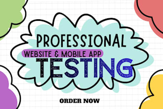 test and qa your website and app testing for usability
