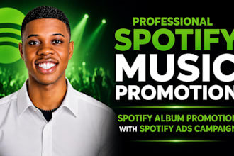 professional spotify music promotion, spotify album promotion with spotify ads