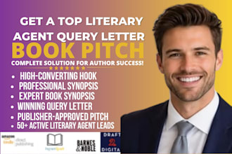be your literary agent query letter book synopsis book proposal