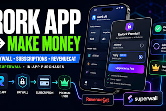 add revenuecat, superwall paywall and subscriptions to your rork app