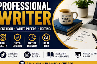 write that urgent white papers for you