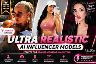 create a realistic ai influencer model for instagram