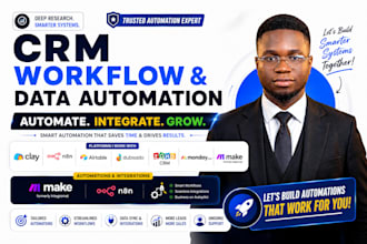 setup clay com n8n automation airtable database dubsado zoho crm monday com make