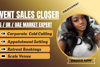 event planning cold caller pipeline sales appointment setter phone caller