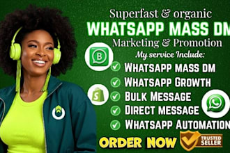 do whatsapp mass dm bulk messaging and targeted whatsapp marketing