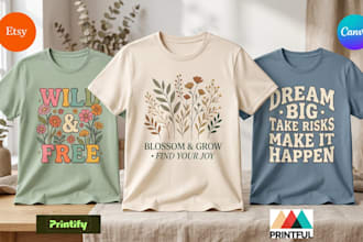 do etsy print on demand, etsy pod and print on demand printify and printful