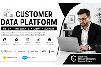 setup customer data platform cdp segment tealium mparticle and saleforce