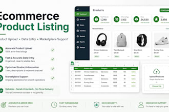 list and update products on your ecommerce store or marketplace