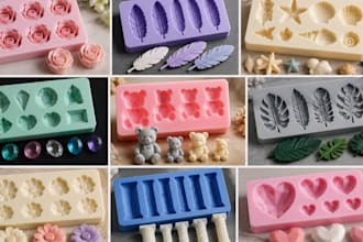 design custom 3d silicone mold, cad mold resin, soap, chocolate for 3d printing