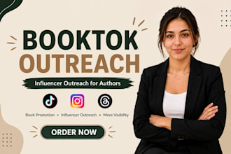 do booktok outreach and influencer outreach to boost brand visibility