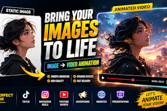 animate images, photos, illustrations and artwork into engaging videos