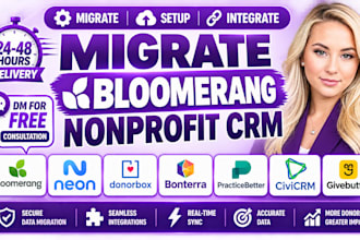 migrate bloomerang neon nonprofit crm bonterra practicebetter civicrm givebutter