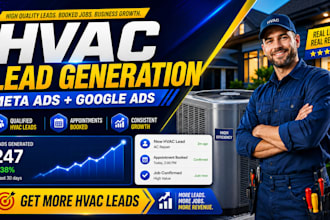 setup hvac leads air duct hvac contractor marketing leads google ads ac repair