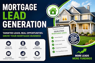 generate targeted mortgage leads for your lending business