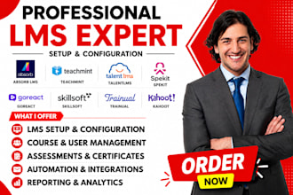 setup absorb lms teachmint talentlms spekit goreact skillsoft trainual kahoot