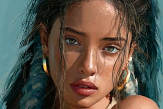 castom digital portrait art