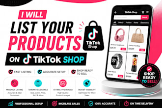 list your products on tik tok shop
