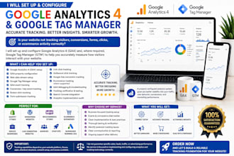 setup google analytics 4 ga4 and conversion tracking for your website