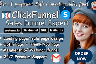 build sales funnel on systeme io clickfunnel or gohighlevel