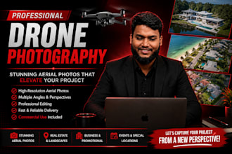 capture professional drone photography for real estate and businesses