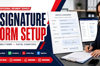 create and set up docusign adobe sign pandadoc sign now template fillable form