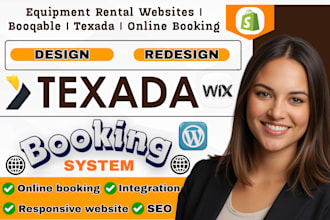 build texada equipment rental booking website and online reservation system