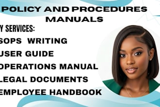 write professional HR policies and procedures for you
