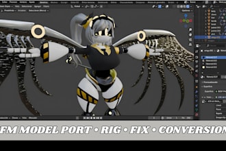 port, fix, create, custom sfm model, gmod playermodel l4d2, fnaf tf2 mmd, vrchat