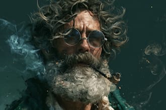 castom digital portrait art