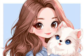 draw anime, fanart portrait illustration