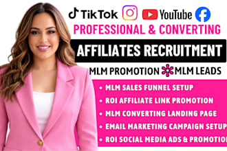 mlm sales funnel, mlm promotion,affiliate recruitment,mlm sales funnel,mlm leads