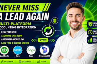 multi platform accounting integration quickbooks xero sage dynamics 365 sync